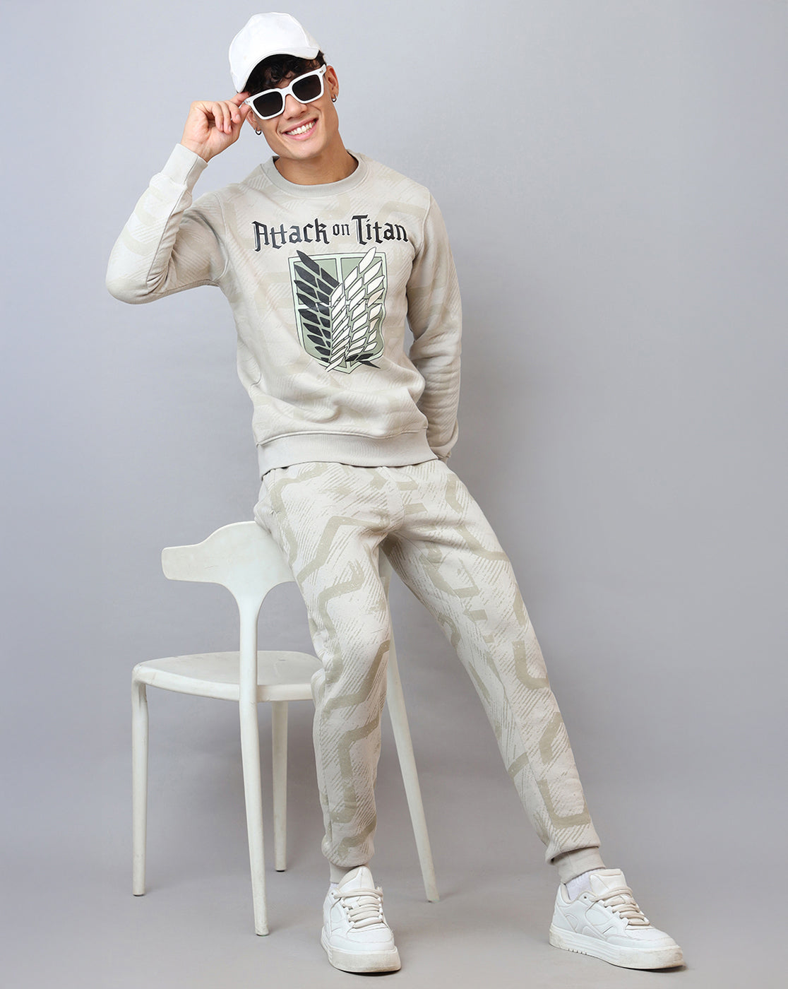 Attack On Titan Regular Fit Sweatshirt For Men