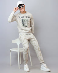 Attack On Titan Regular Fit Sweatshirt For Men