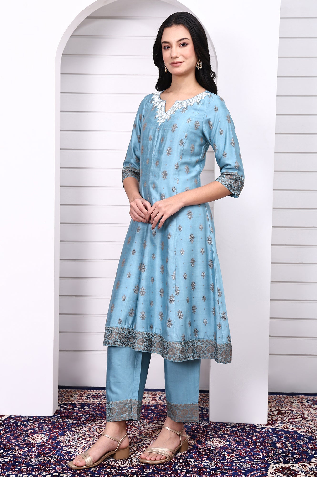 Aurelia Ladies Western Kurti 3Pcs Set As15500 705805