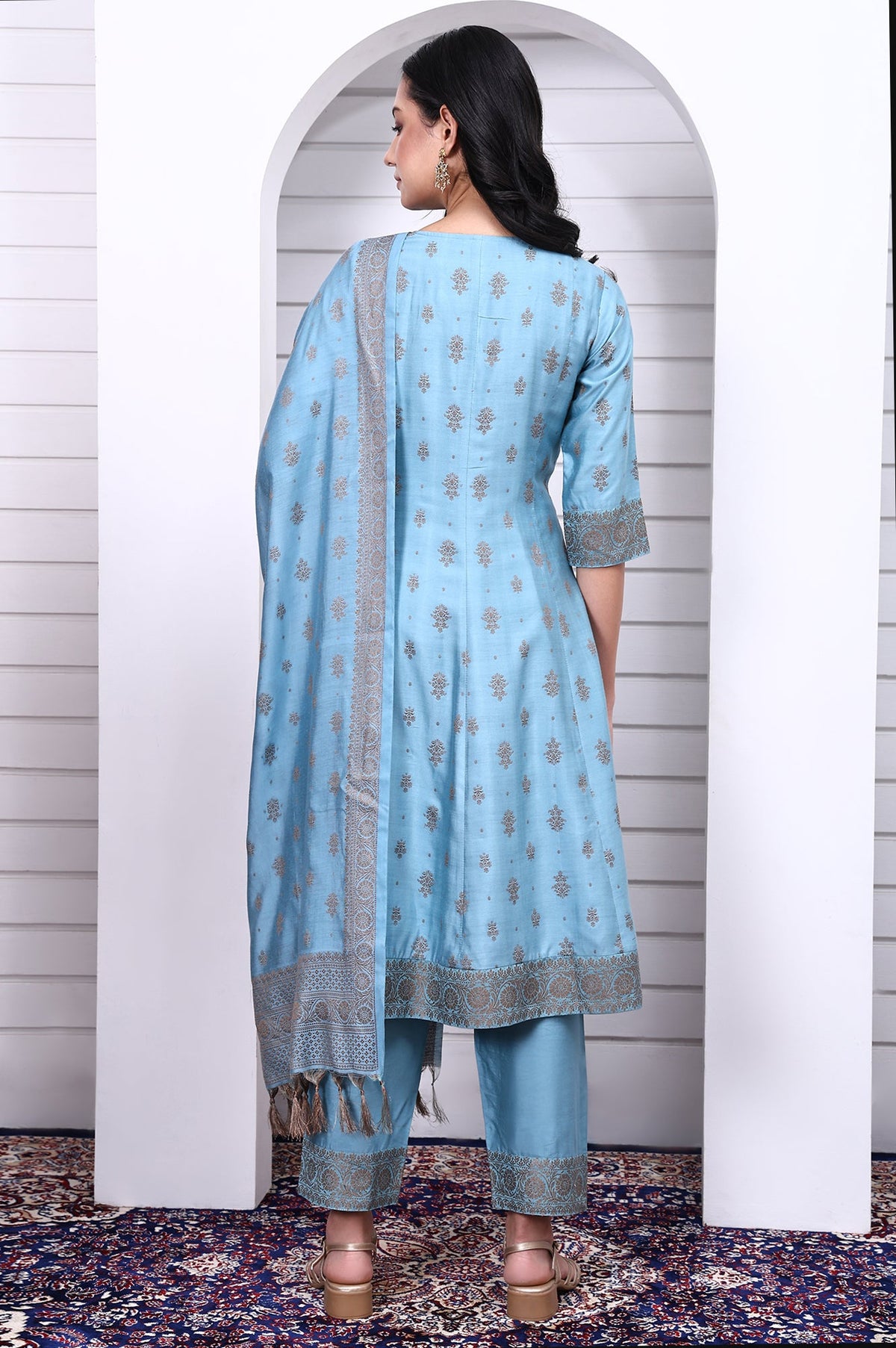 Aurelia Ladies Western Kurti 3Pcs Set As15500 705805