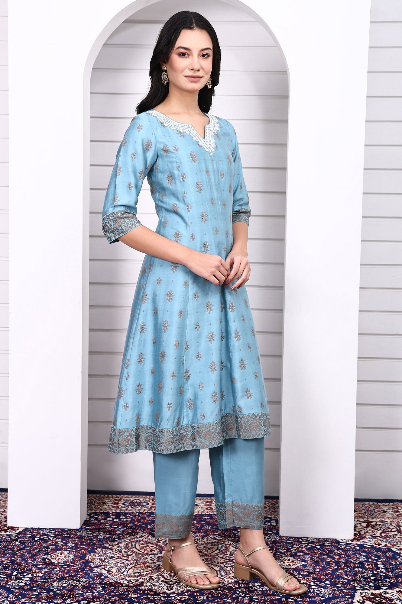Aurelia Ladies Western Kurti 3Pcs Set As15500 705805