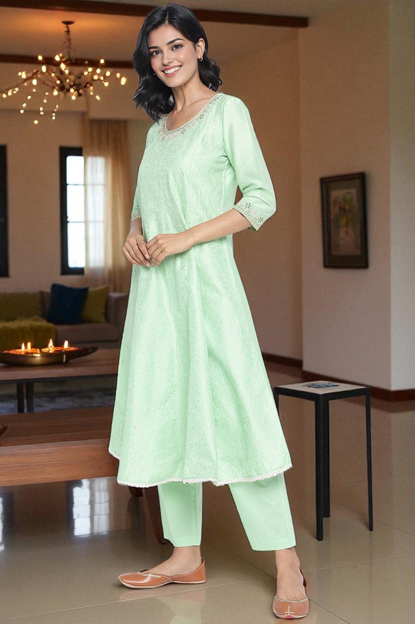 Aurelia Ladies Western Kurti 3Pcs Set As15811 E705706
