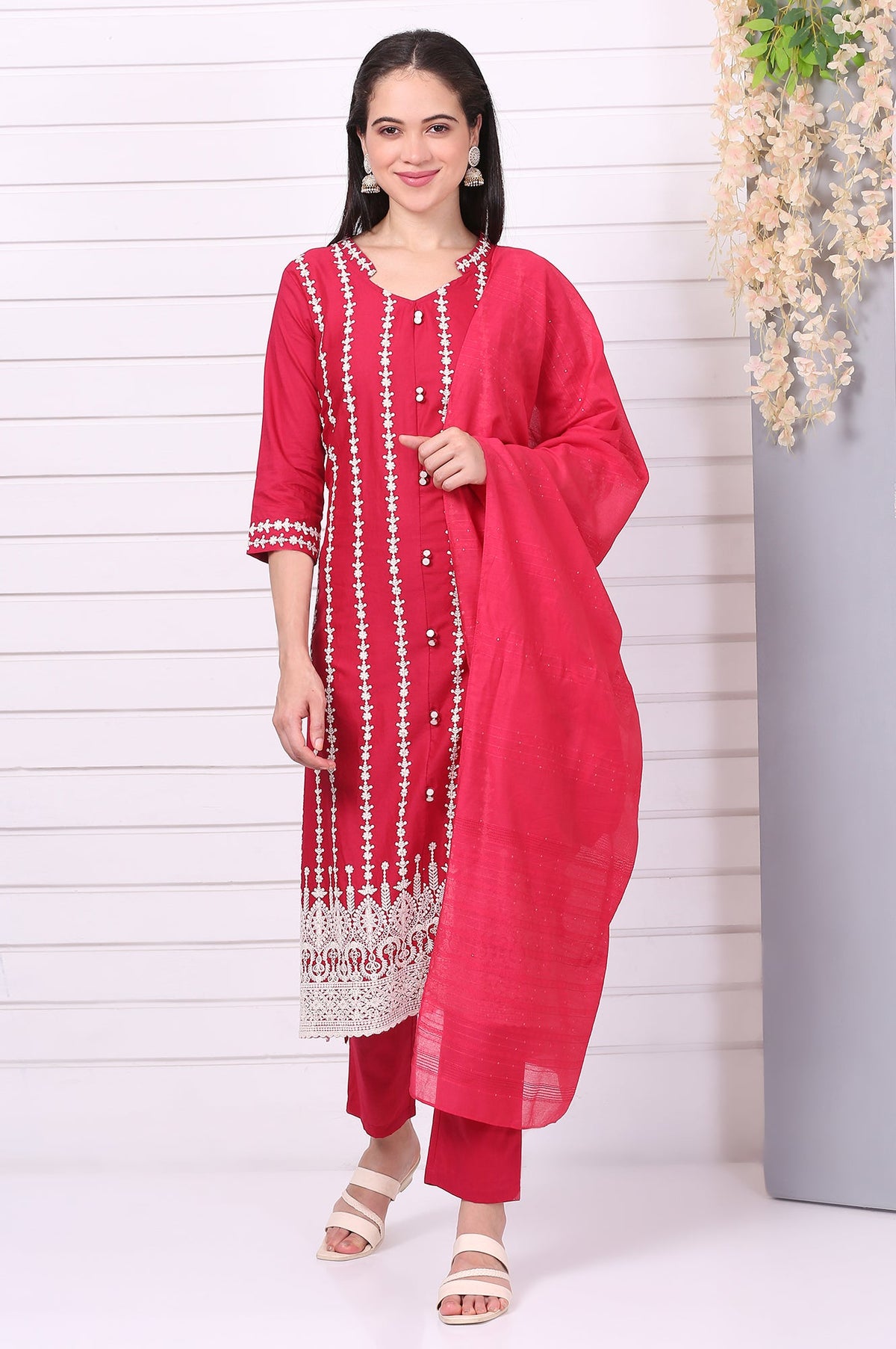 Aurelia Ladies Western Kurti 3Pcs Set As15812 E608397
