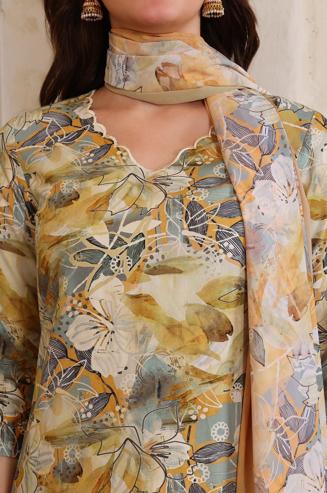 Aurelia Ladies Western Kurti 3Pcs Set As15923 509575