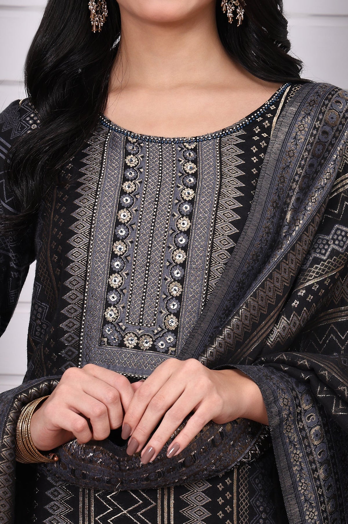 Aurelia Ladies Western Kurti 3Pcs Set As15981 705830