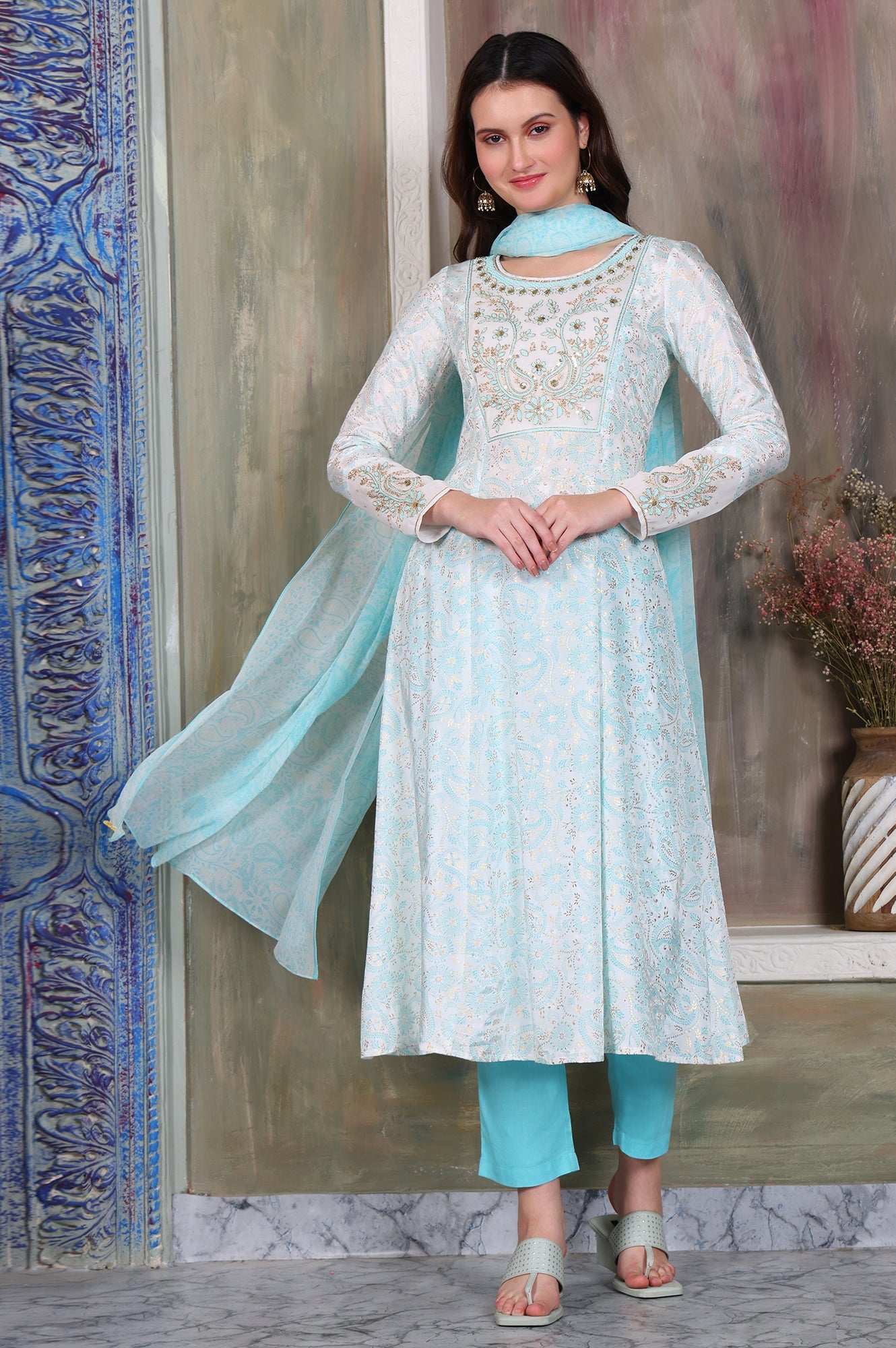 Aurelia Ladies Western Kurti 3Pcs Set As16006 509130