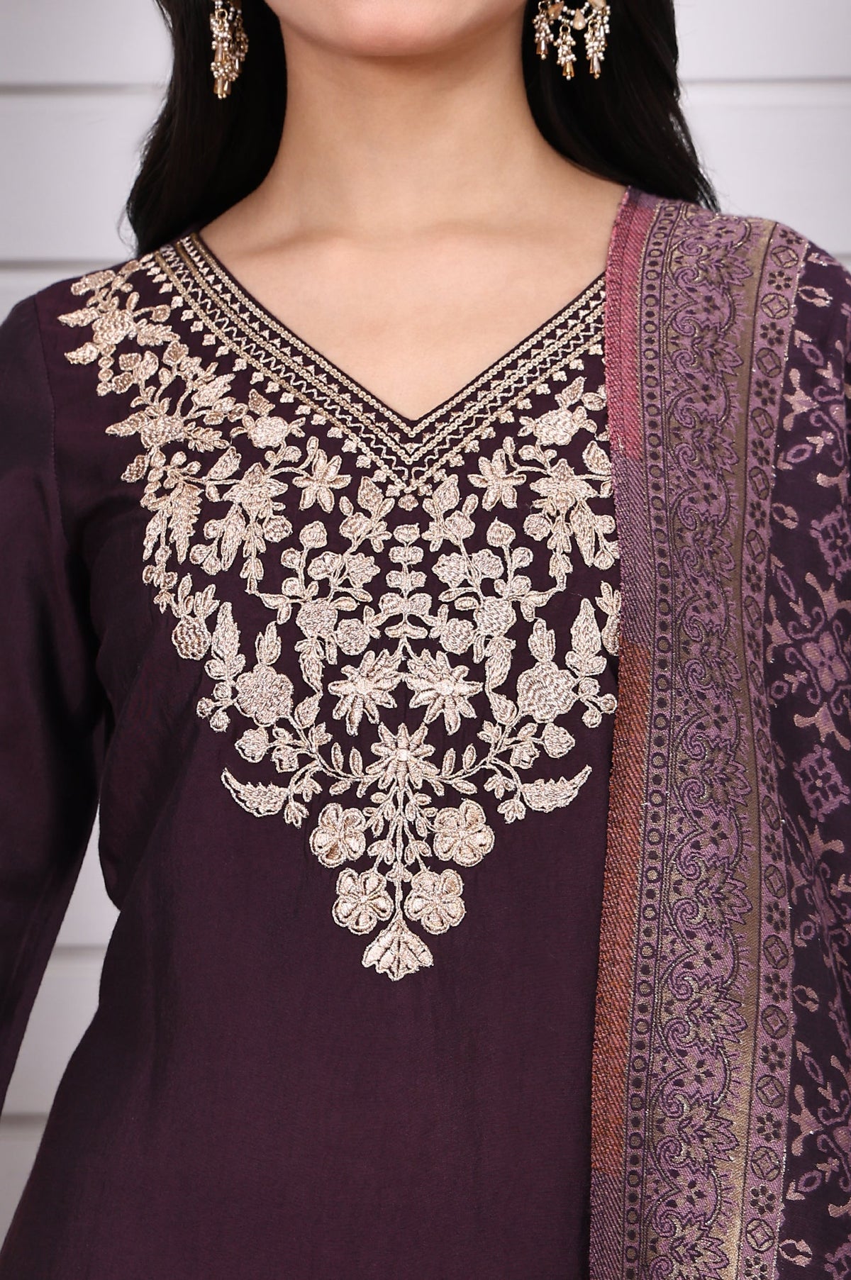 Aurelia Ladies Western Kurti 3Pcs Set As16027 705832
