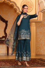 Aurelia Ladies Western Kurti 3Pcs Set As16033 509496