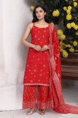 AURELIA LADIES WESTERN KURTI 3PCS SET AS16057 510037