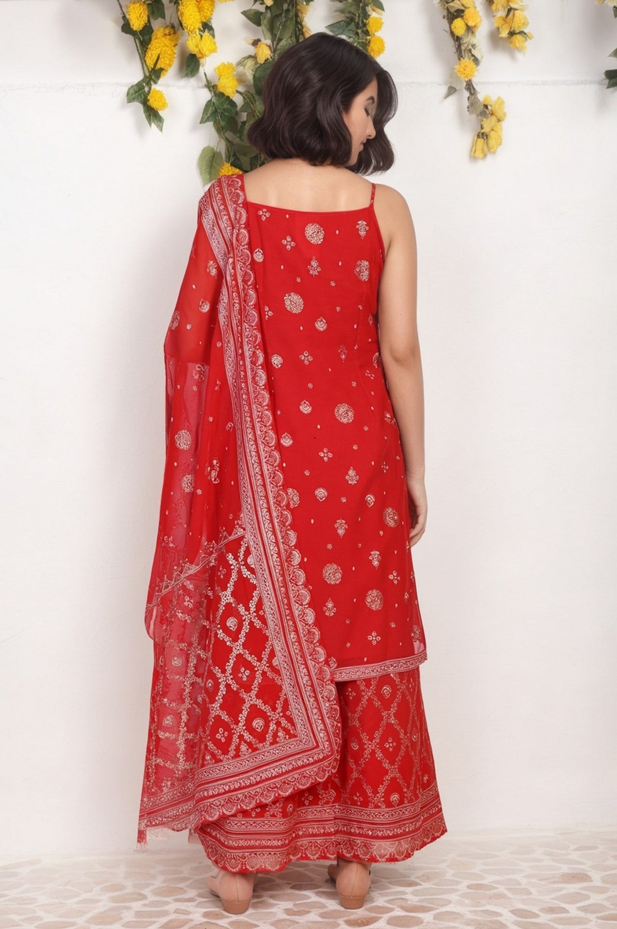 AURELIA LADIES WESTERN KURTI 3PCS SET AS16057 510037