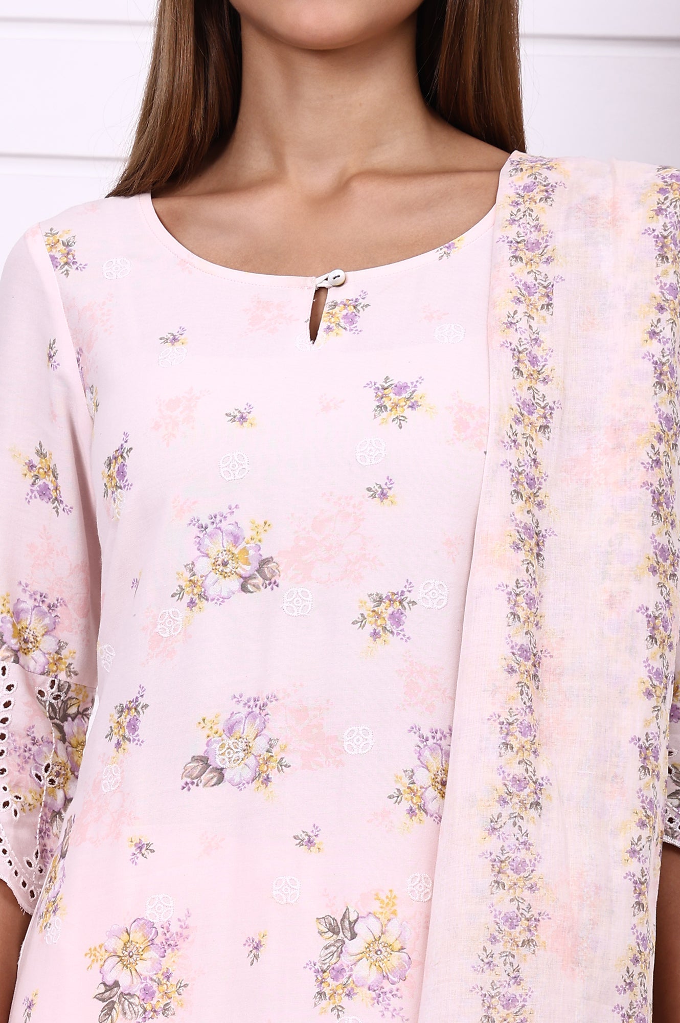 AURELIA LADIES WESTERN KURTI 3PCS SET AS16074 E509790