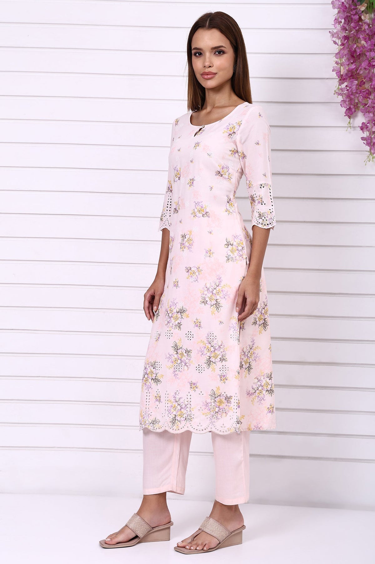 AURELIA LADIES WESTERN KURTI 3PCS SET AS16074 E509790