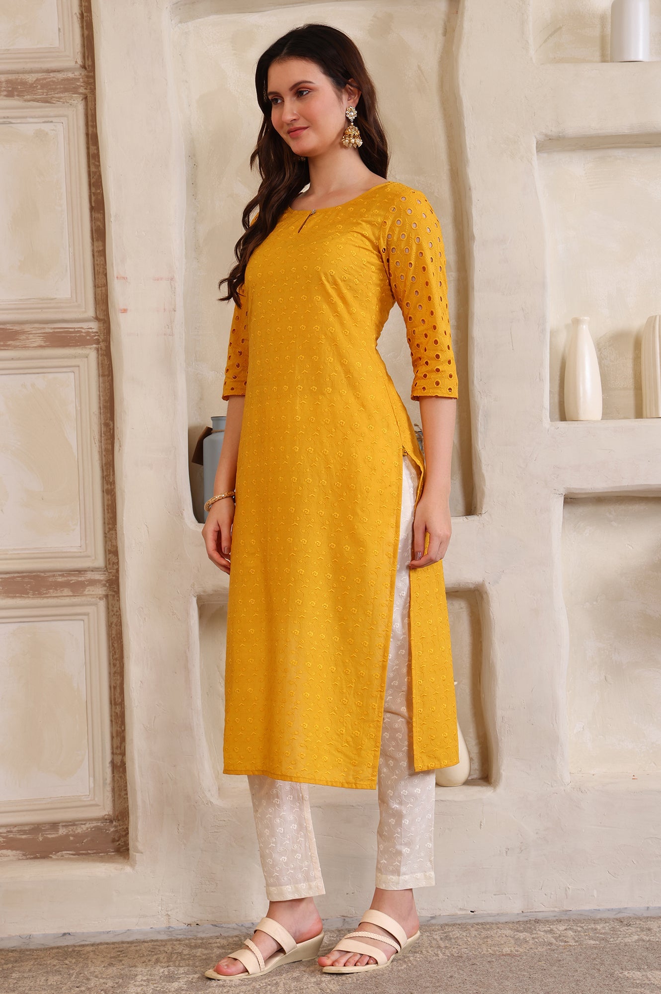 Aurelia Ladies Western Kurti 3Pcs Set As16078 E608715