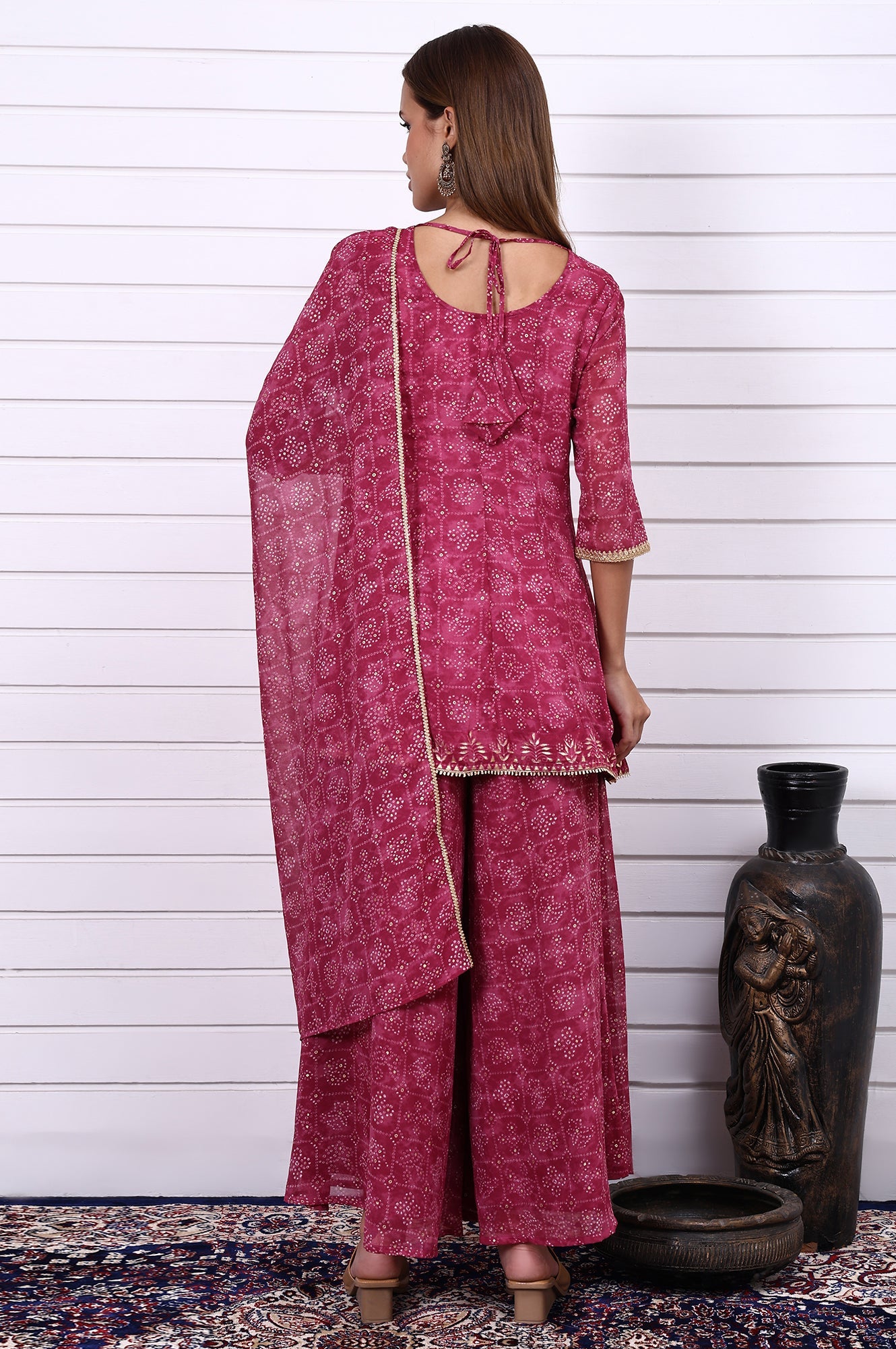 Aurelia Ladies Western Kurti 3Pcs Set As16172 509382