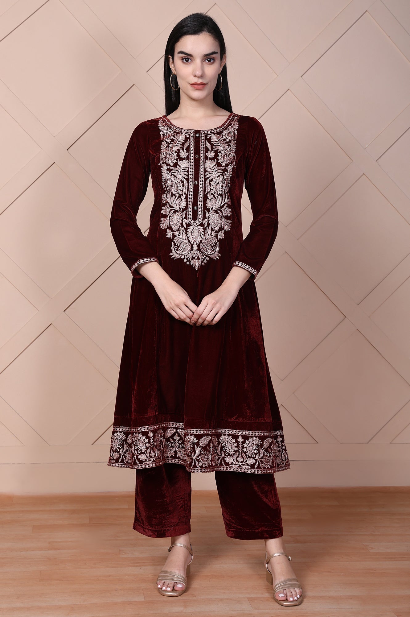 Aurelia Ladies Western W Kurti 2Pcs Set As16226 608841
