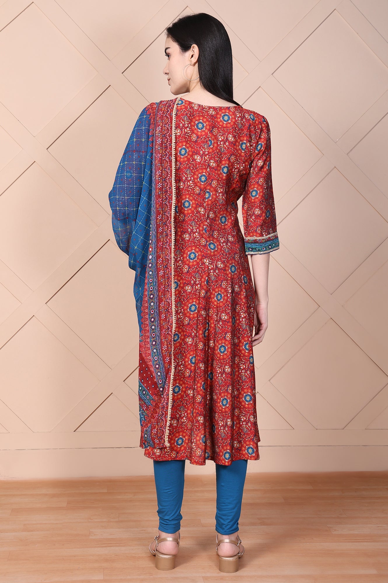 Aurelia Ladies Western Kurti 3Pcs Set As16249 509664