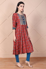 Aurelia Ladies Western Kurti 3Pcs Set As16249 509664