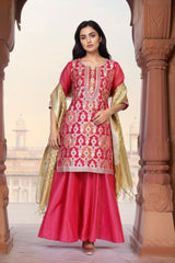 Aurelia Ladies Western Kurti 3Pcs Set As16254 706040
