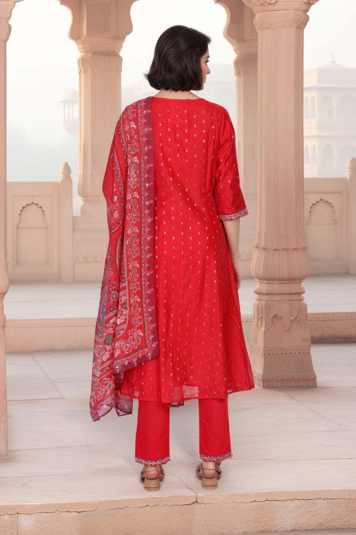 Aurelia Ladies Western Kurti 3Pcs Set As16263 706012