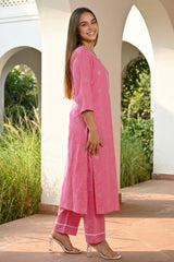 Aurelia ladies Western kurti 3-piece set with stylish tops and bottoms, perfect for casual or semi-formal wear.