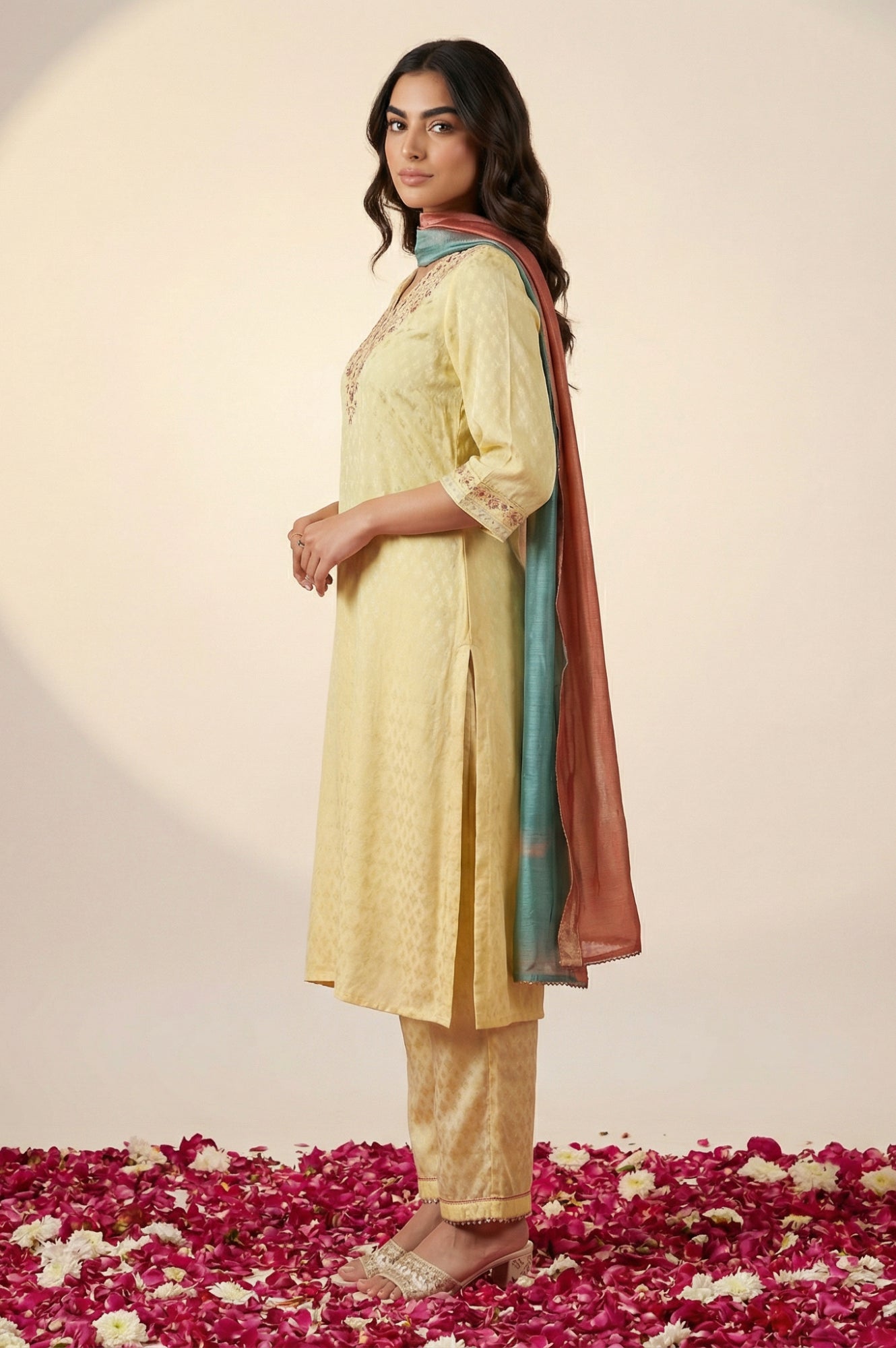 Aurelia Ladies Western Kurti 3Pcs Set As16391 609243