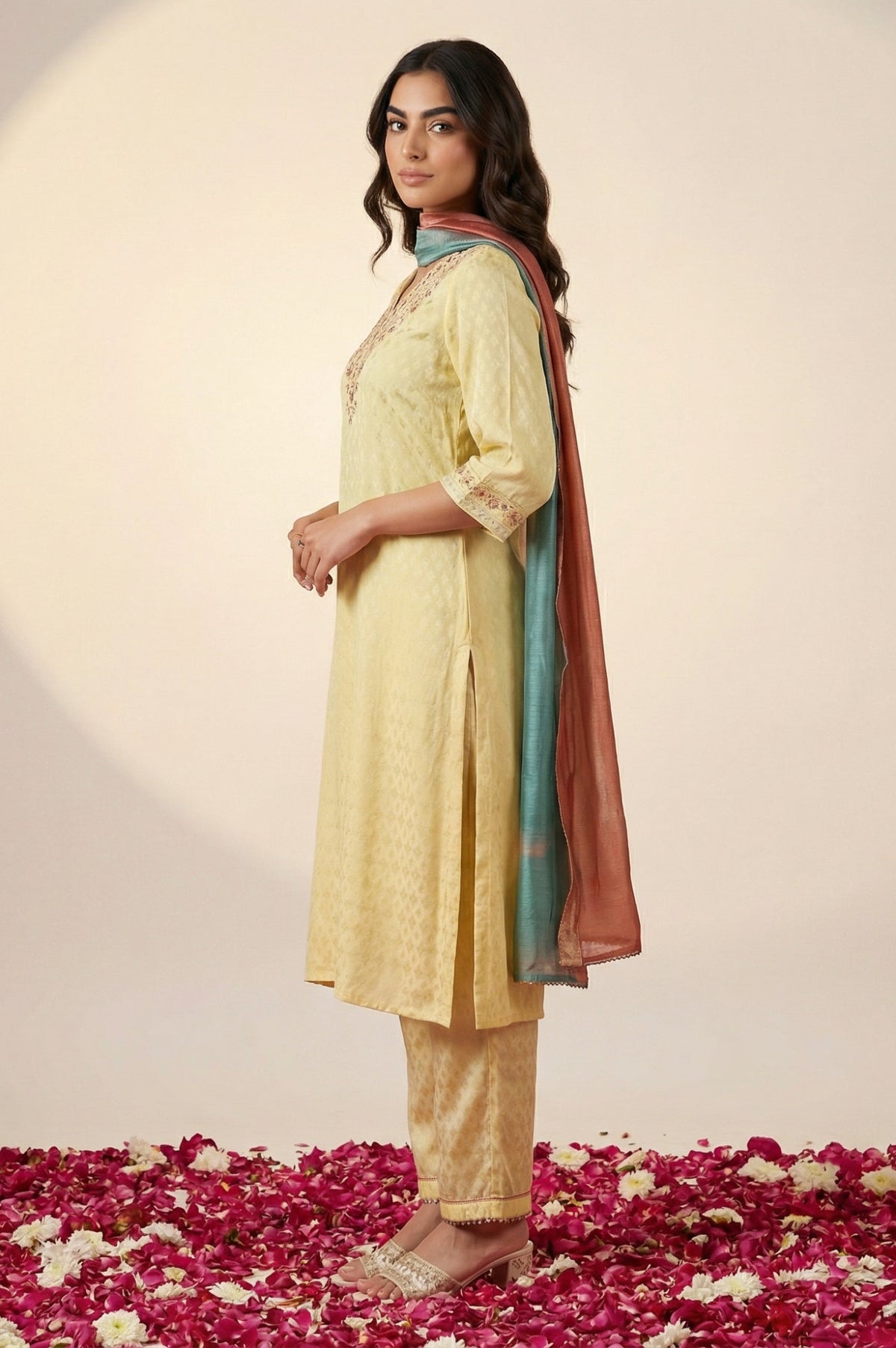Aurelia Ladies Western Kurti 3Pcs Set As16391 609243