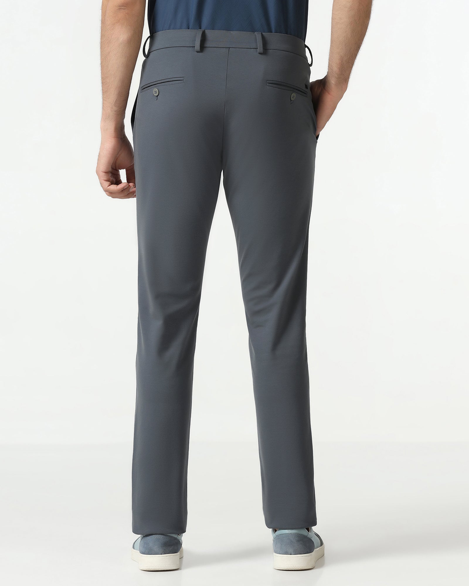 Blackberry Mens Casual Trouser Ek-Tp-So-Ziea Ash Grey