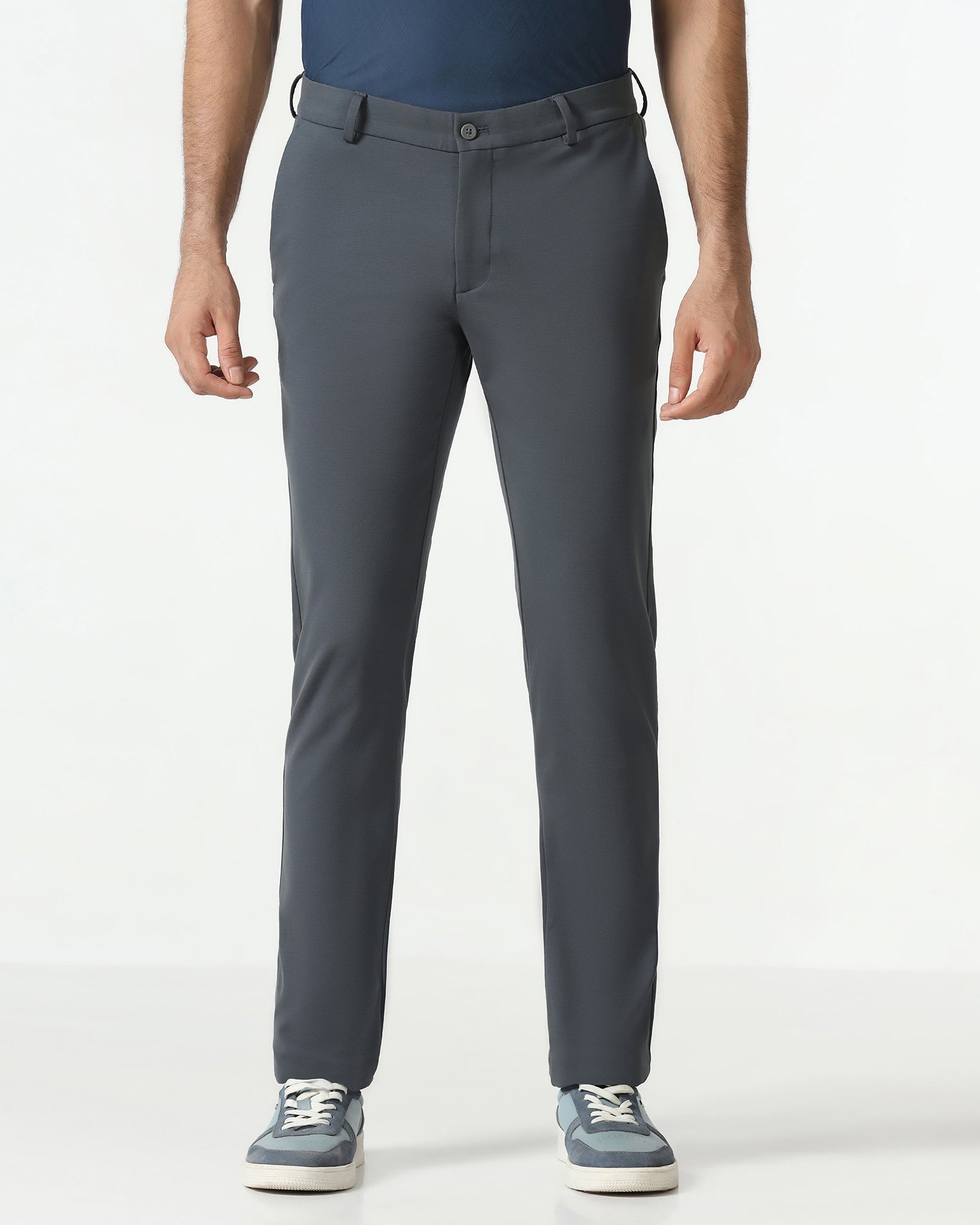 Blackberry Mens Casual Trouser Ek-Tp-So-Ziea Ash Grey
