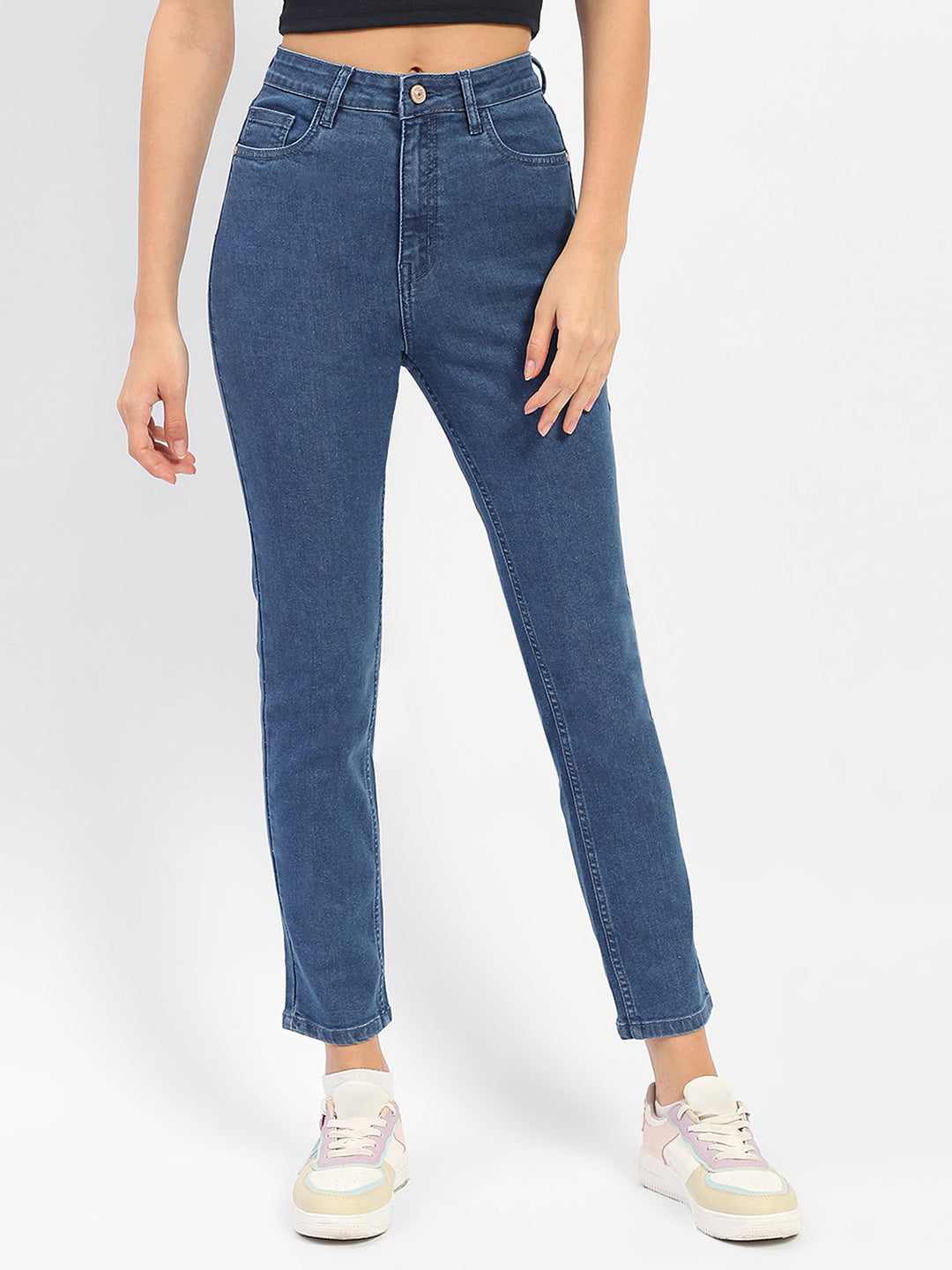Madame Ladies Western Jeans M4S24453 003 Blue