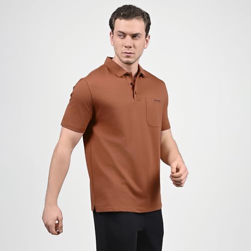 Skechers Mens T-Shirt H/S Tp0011Id Brown
