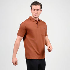 Skechers Mens T-Shirt H/S Tp0011Id Brown