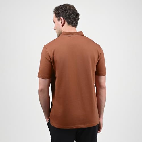 Skechers Mens T-Shirt H/S Tp0011Id Brown