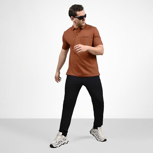 Skechers Mens T-Shirt H/S Tp0011Id Brown