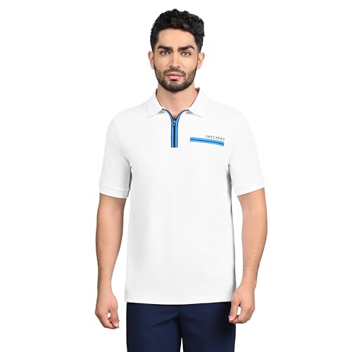 Skechers Mens T-Shirt H/S Tp0009Id White