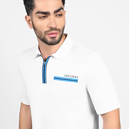 Skechers Mens T-Shirt H/S Tp0009Id White