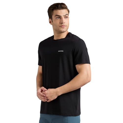 Skechers Mens T-Shirt H/S Ts0245Id Blk