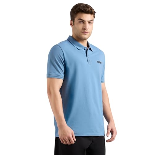 Skechers Mens T-Shirt H/S Tp0062Id Tpbl