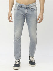 Spykar Mens Jeans Mdkn1Bc007 Reddish Blue