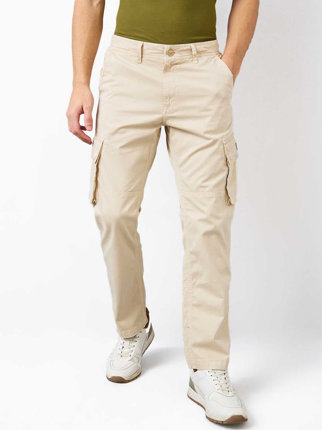Spykar Mens Casual Trouser