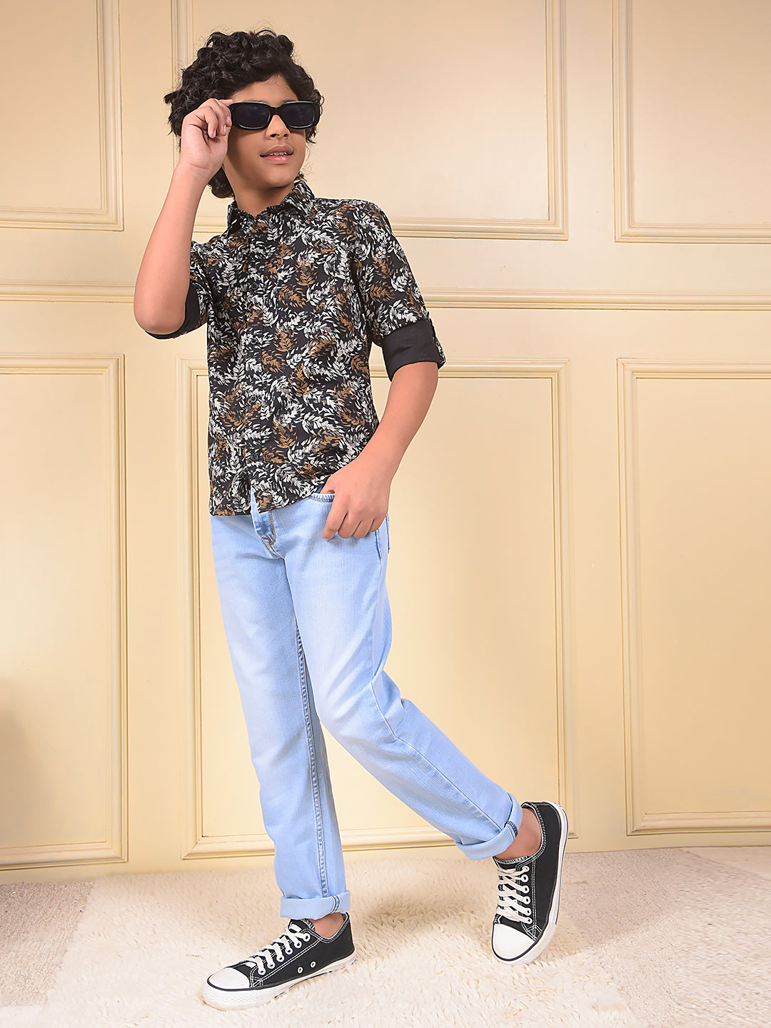 CRIMSOUNE CLUB BOYS JEANS BMD14690 ICE BLUE