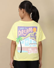 BIO WORLD GIRLS T-SHIRT H/S BRBKGTSRT002596 PANNA COTTA