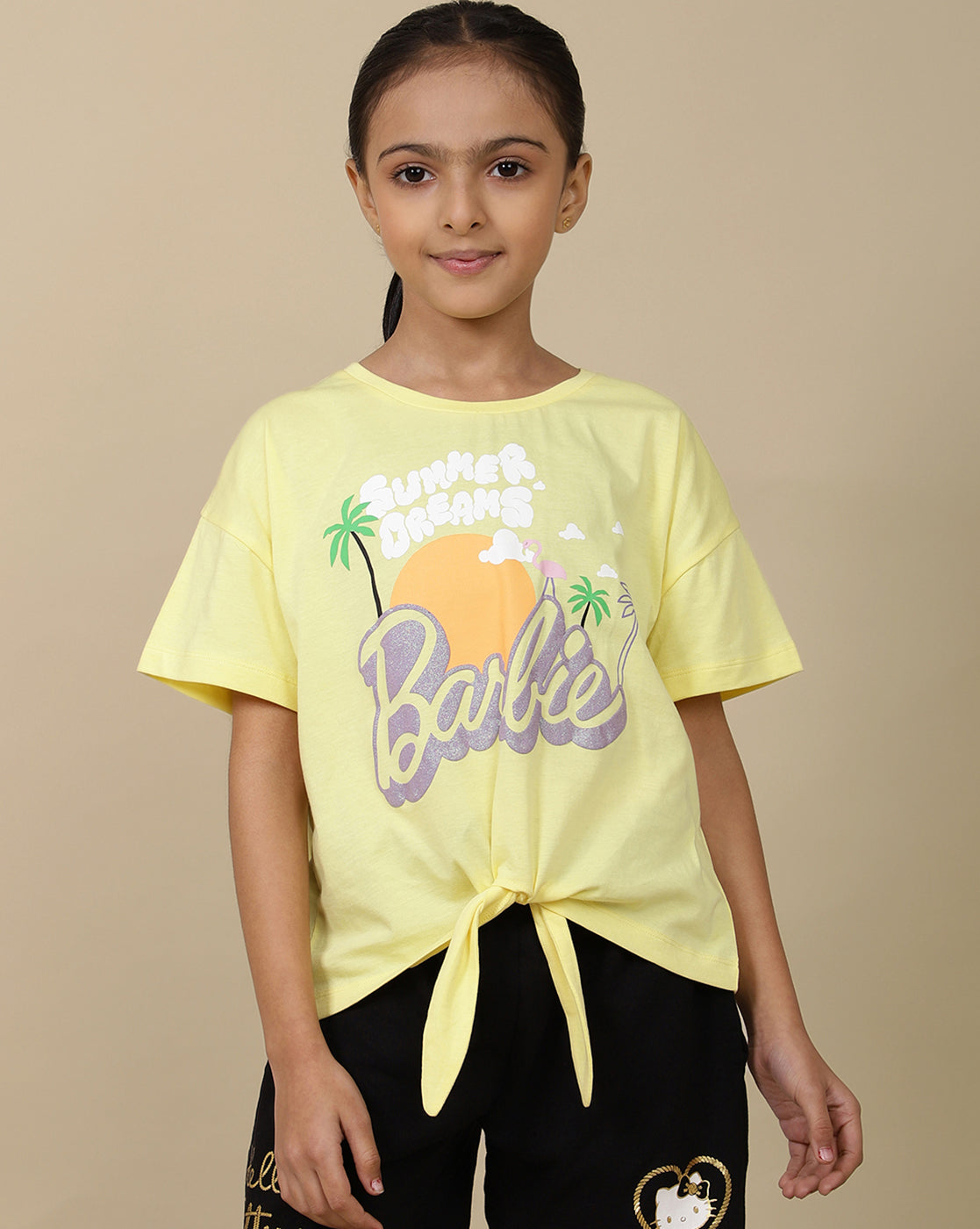 BIO WORLD GIRLS T-SHIRT H/S BRBKGTSRT002596 PANNA COTTA