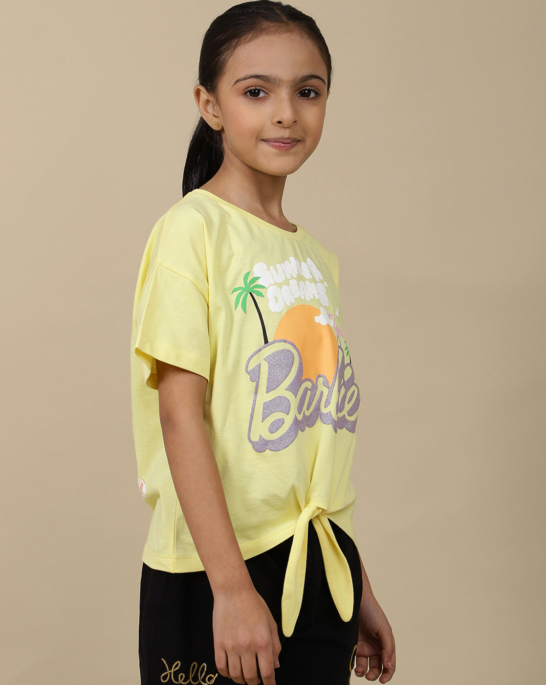 BIO WORLD GIRLS T-SHIRT H/S BRBKGTSRT002596 PANNA COTTA