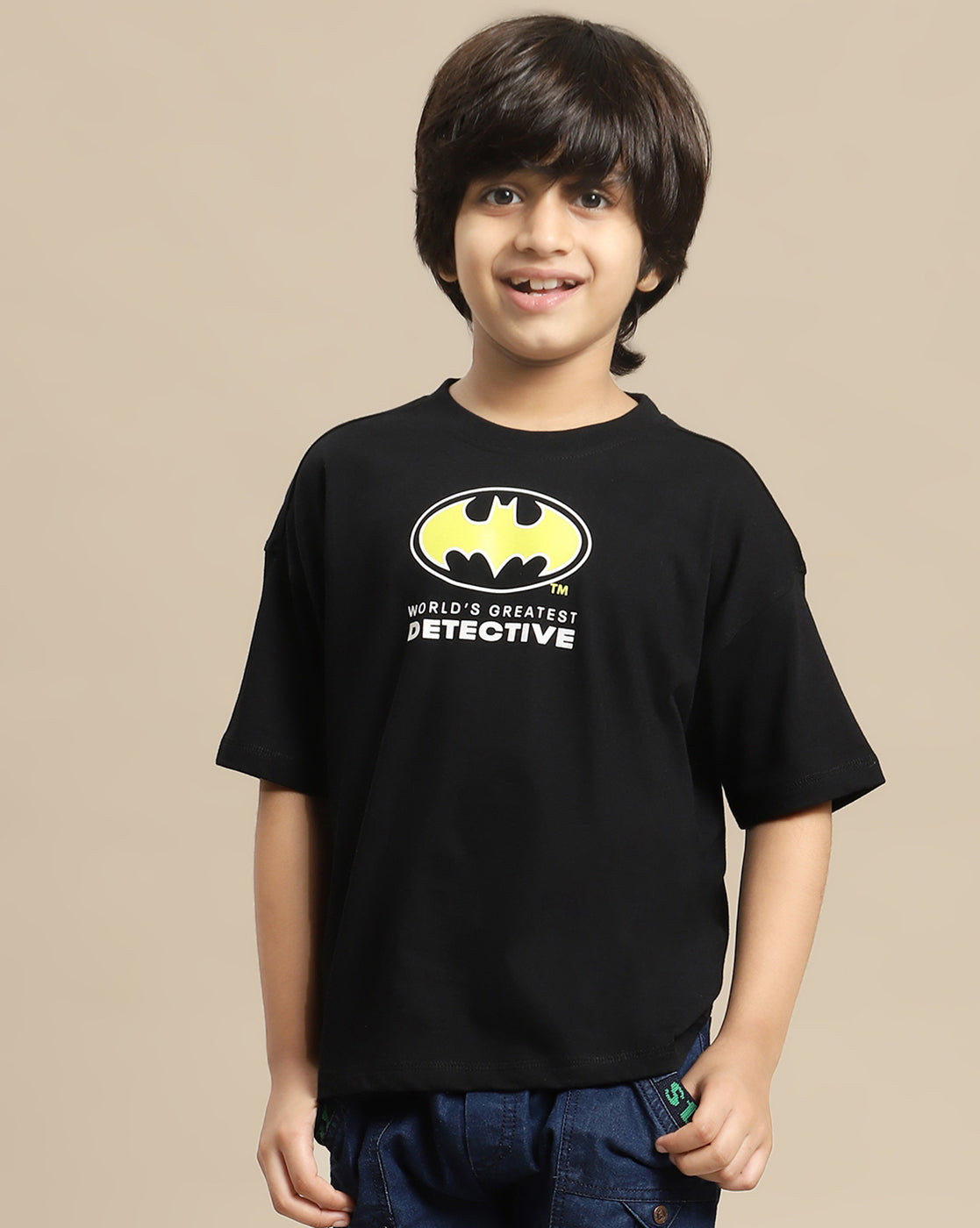 BIO WORLD BOYS T-SHIRT H/S BTMKBTSRT000857 BLACK