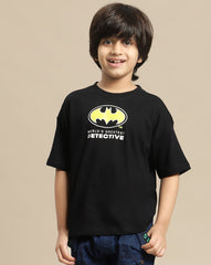 BIO WORLD BOYS T-SHIRT H/S BTMKBTSRT000857 BLACK