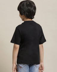 BIO WORLD BOYS T-SHIRT H/S BTMKBTSRT001096 BLACK
