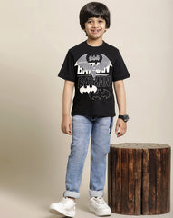 BIO WORLD BOYS T-SHIRT H/S BTMKBTSRT001096 BLACK