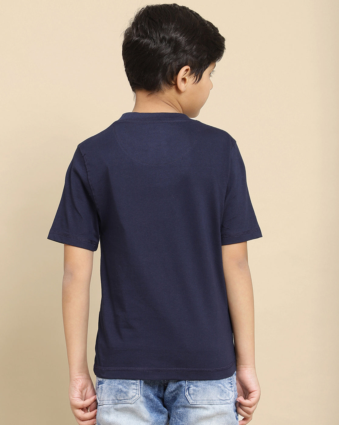 BIO WORLD BOYS T-SHIRT H/S BTMKBTSRT002630 SKY CAPTAIN NAVY