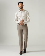 Blackberry Mens Formal Shirt F/S Bp-Lg-Ch-Fivel Beige
