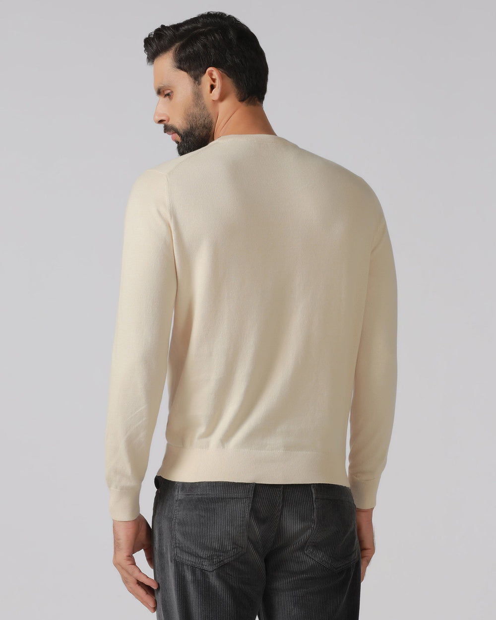 Blackberry Mens Pullover En-Ss-Mario Beige - Goyalsons ShopMax